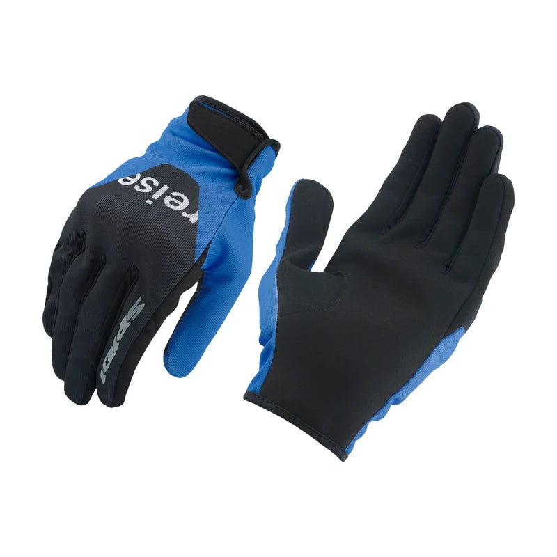 Reise x SPIDI Knott Blue Motorcycle Riding Gloves