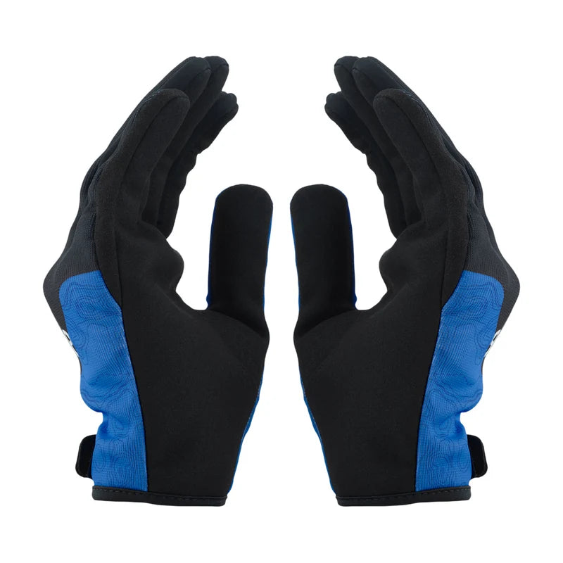 Reise x SPIDI Knott Blue Motorcycle Riding Gloves