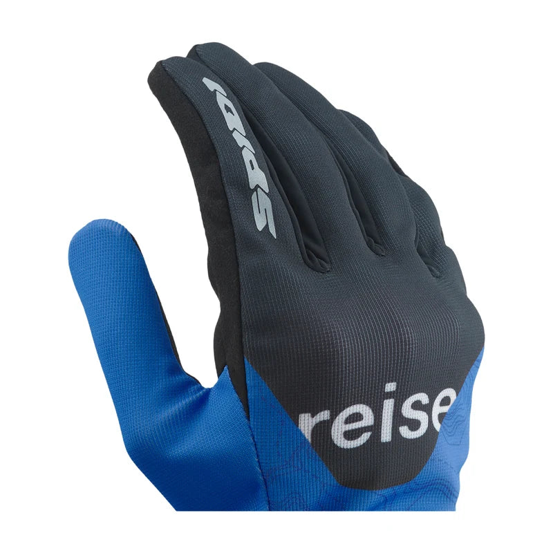 Reise x SPIDI Knott Blue Motorcycle Riding Gloves