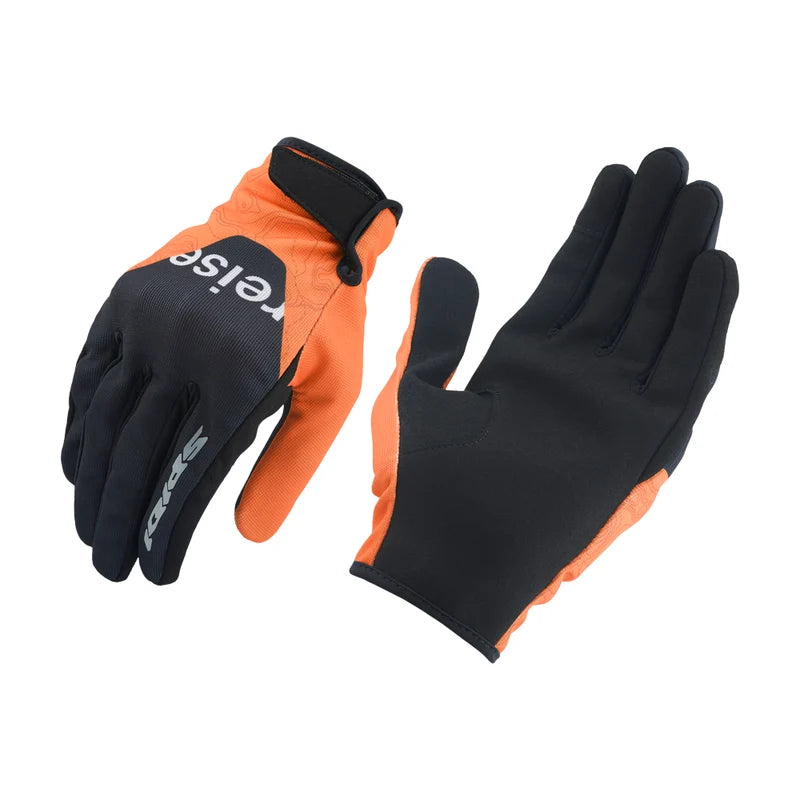 Reise x SPIDI Knott Orange Motorcycle Riding Gloves