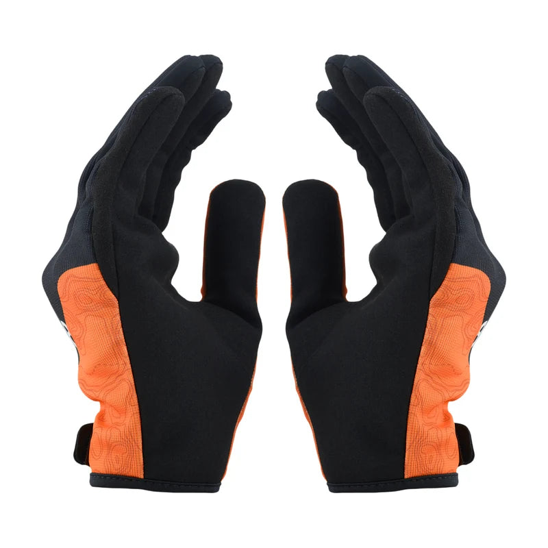 Reise x SPIDI Knott Orange Motorcycle Riding Gloves
