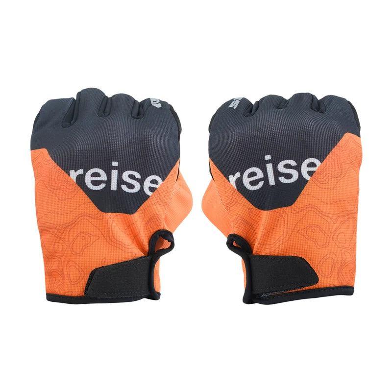 Reise x SPIDI Knott Orange Motorcycle Riding Gloves