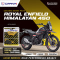 Ceramic Brake Pads For Royal Enfield Himalayan 450 (2023-2026) - Rear - CRM359 - 1 Set - CRANK1
