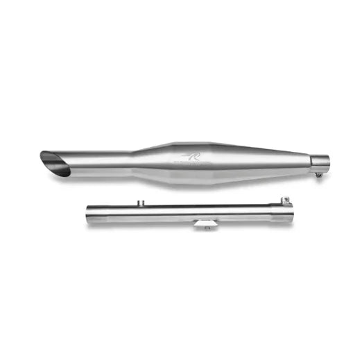 RRP Rumbler Ace Exhaust for Royal Enfield Classic 350, Meteor 350, Hunter 350 & Bullet 350 | Polish & Black Matte