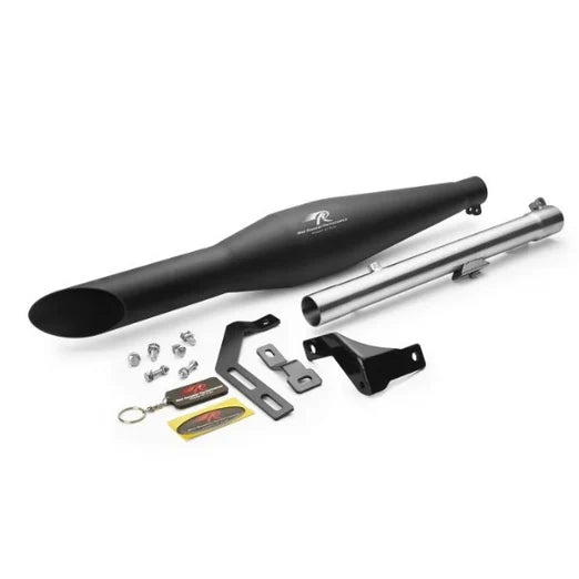 RRP Rumbler Ace Exhaust for Royal Enfield Classic 350, Meteor 350, Hunter 350 & Bullet 350 | Polish & Black Matte