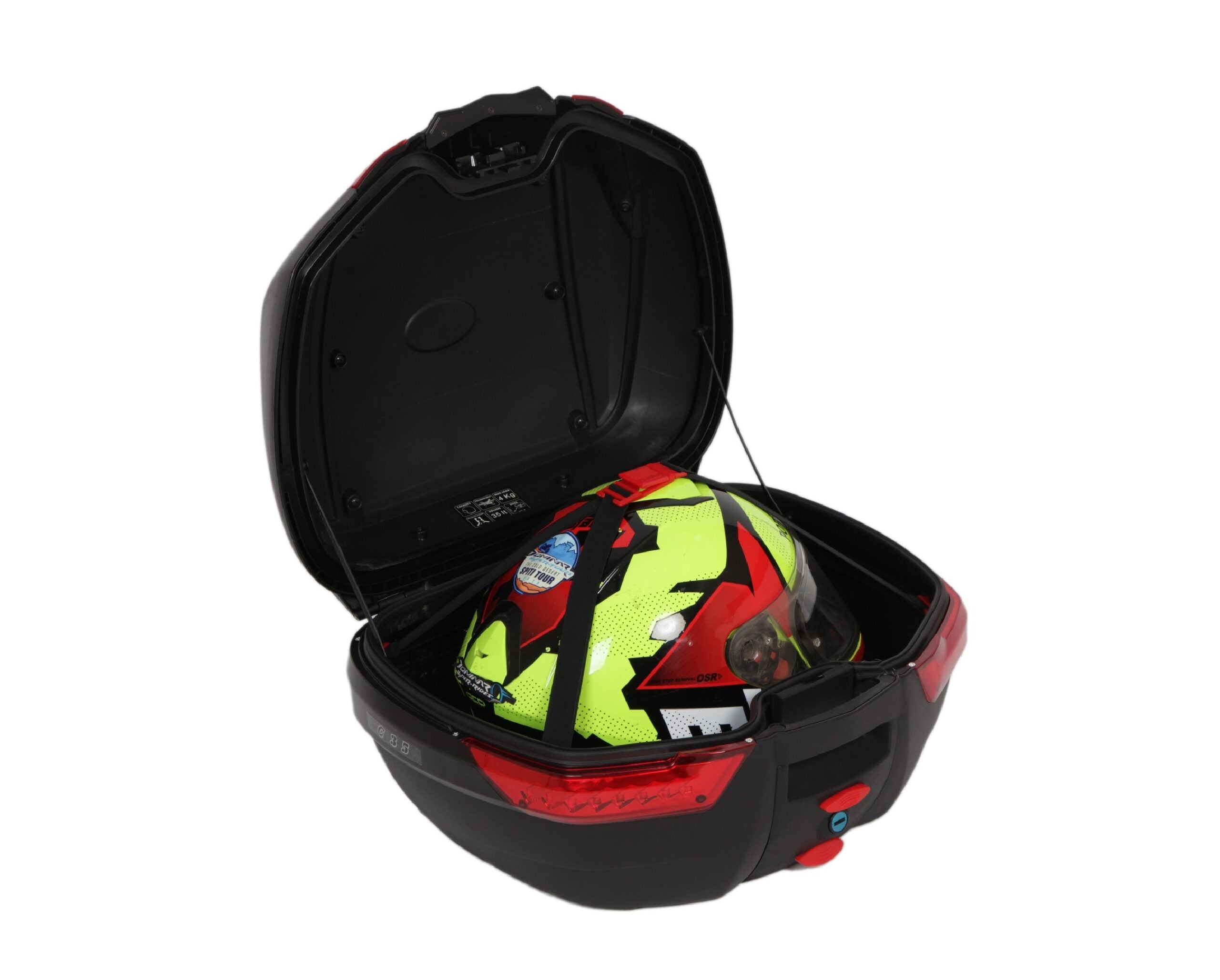 ASG SG-35 35L Motorcycle Top Box | Touring Bike Luggage