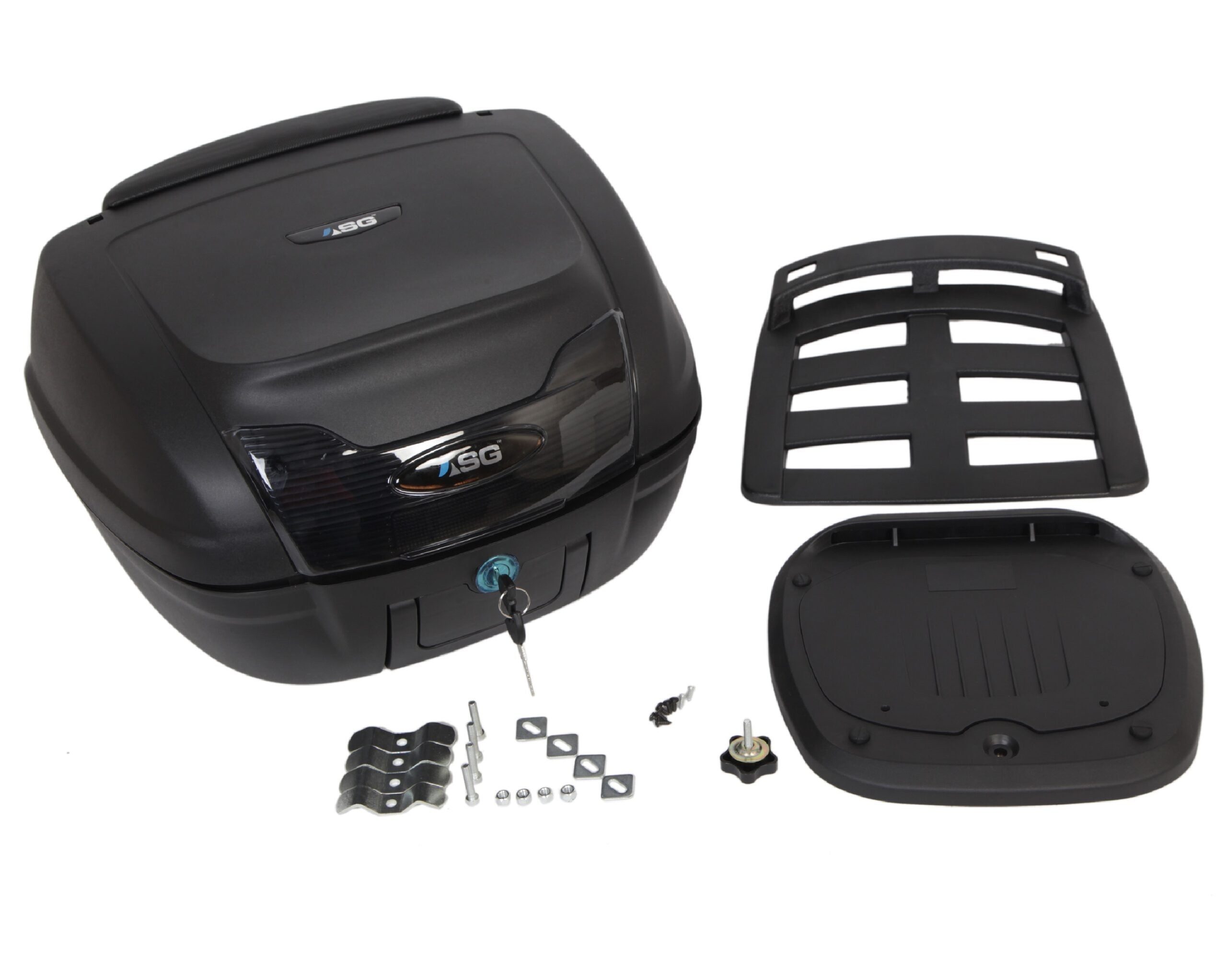 ASG SG-40 40L Motorcycle Top Box | PP ABS Bike Luggage