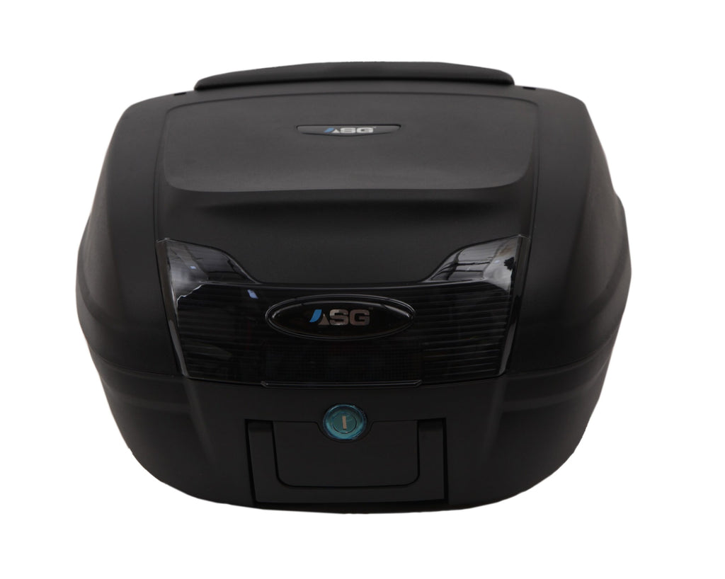 ASG SG-40 40L Motorcycle Top Box | PP ABS Bike Luggage