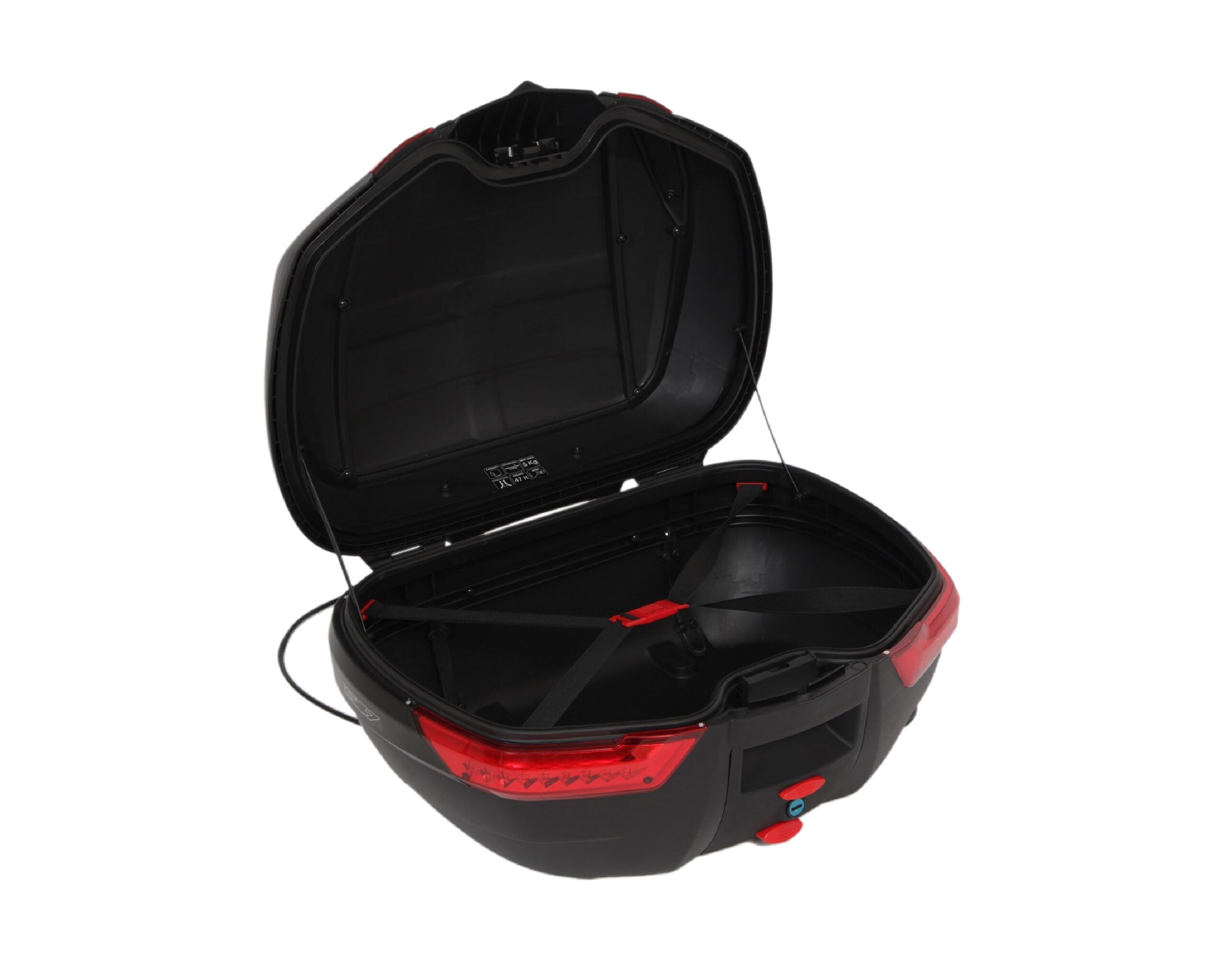 ASG SG-47 47L Motorcycle Top Box | Bike Touring Storage