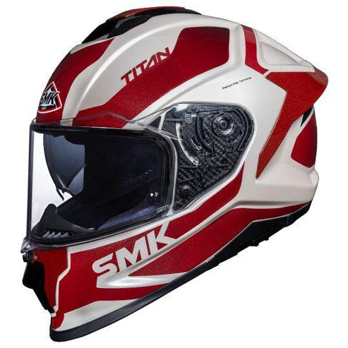 SMK Titan Arok Full Face Helmet | ECE 22.06, DOT & ISI Certified GRPS (GL131)