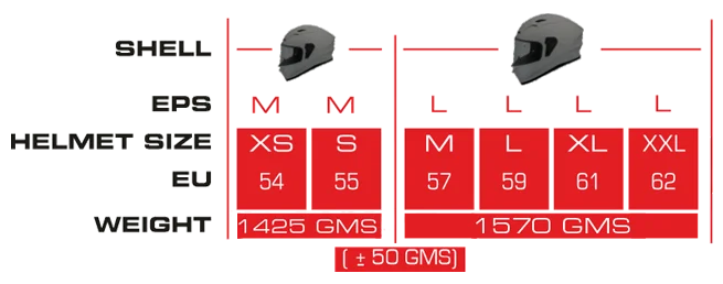 SMK Stellar Taotei Full Face Helmet | ECE 22.06 Certified | GRPS (MA265)