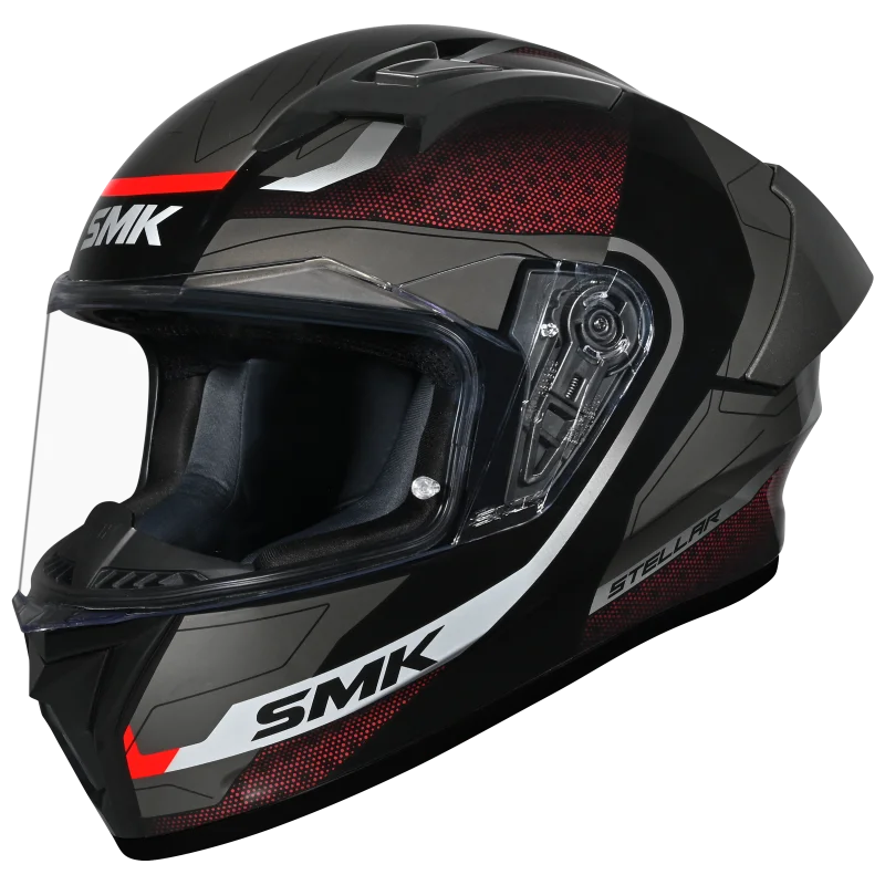 SMSMK Stellar Sport Flight Full Face Helmet | ECE 22.06 Certified Sport Riding Helmet GRPS (MA236)
