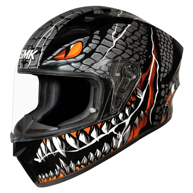 SMK Stellar Taotei Full Face Helmet | ECE 22.06 Certified | GRPS (MA267)