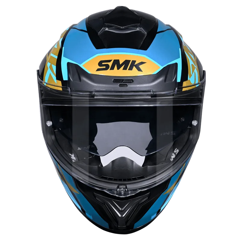 SMK Typhoon Style Full Face Helmet | ECE 22.06 Certified Sport Touring Helmet -  GRPS (MA275)