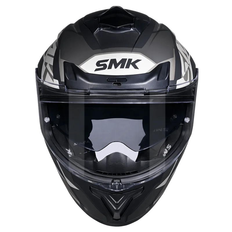SMK Typhoon Style Full Face Helmet | ECE 22.06 Certified Sport Touring Helmet - GRPS (MA266)