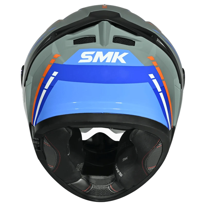 SMK Typhoon Sports Tourer Full Face Helmet | ECE 22.06 Certified Touring Helmet - GRPS (GL651)