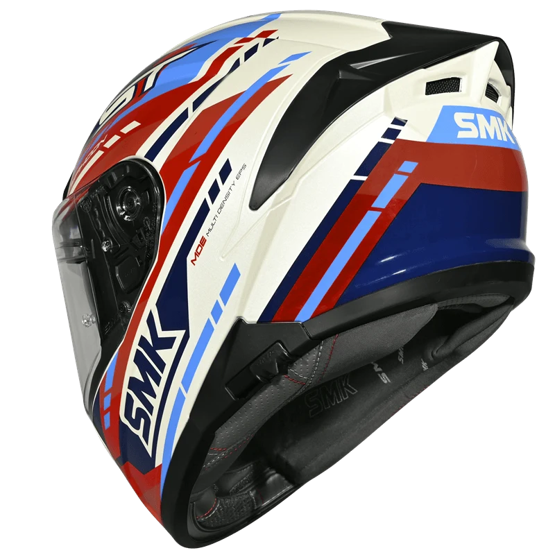 SMK Typhoon Sports Tourer Full Face Helmet | ECE 22.06 Certified Touring Helmet -  Graphic (GL135)