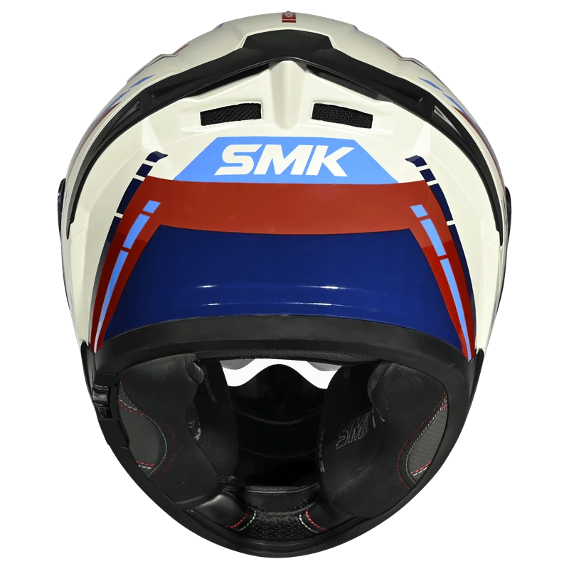 SMK Typhoon Sports Tourer Full Face Helmet | ECE 22.06 Certified Touring Helmet -  Graphic (GL135)
