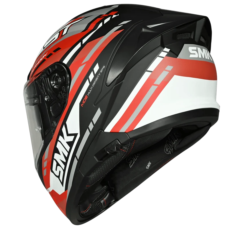 SMK Typhoon Sports Tourer Full Face Helmet | ECE 22.06 Certified Touring Helmet - Graphic (MA231)