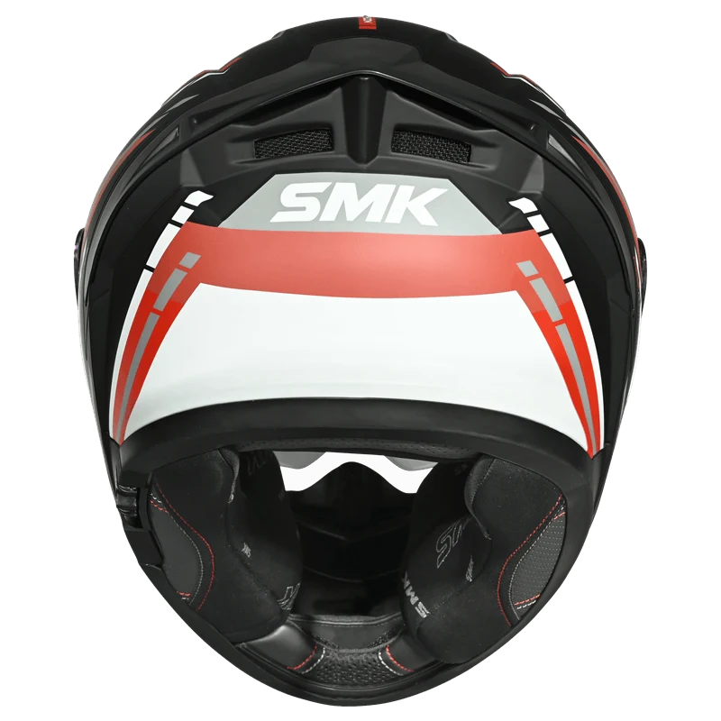 SMK Typhoon Sports Tourer Full Face Helmet | ECE 22.06 Certified Touring Helmet - Graphic (MA231)