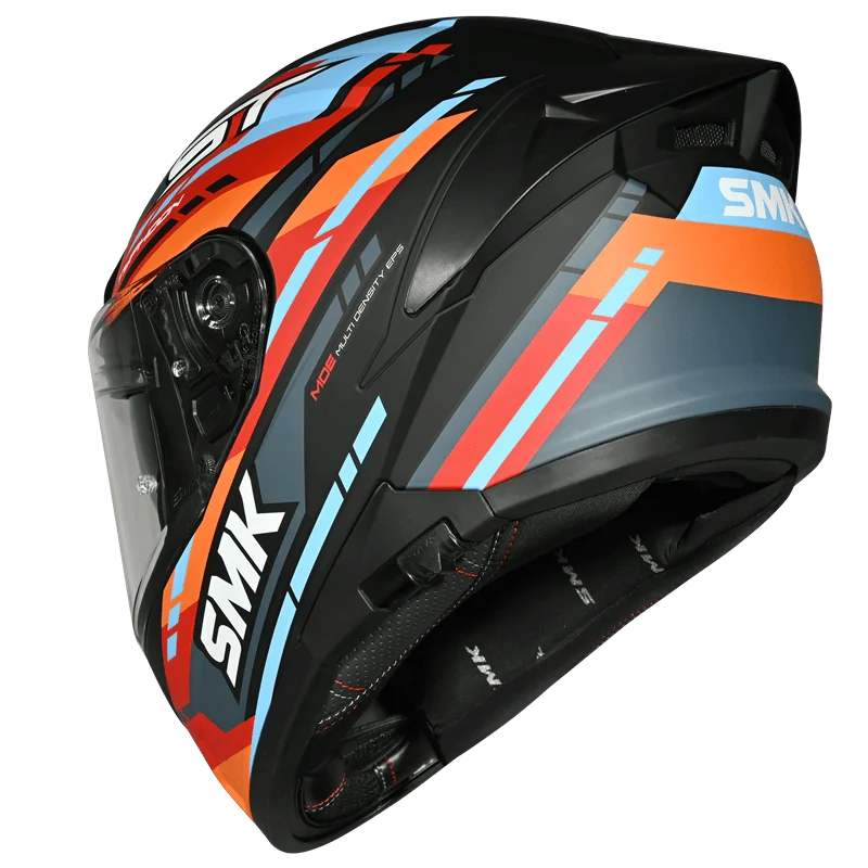 SMK Typhoon Sports Tourer Full Face Helmet | ECE 22.06 Certified Touring Helmet - GRPS (GL275)