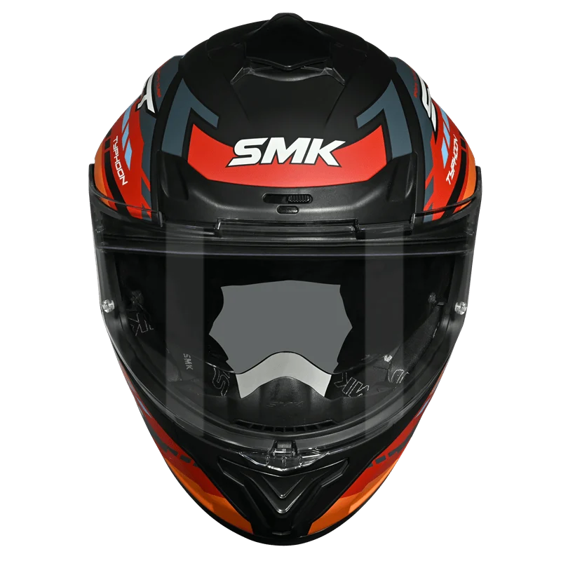 SMK Typhoon Sports Tourer Full Face Helmet | ECE 22.06 Certified Touring Helmet - GRPS (GL275)