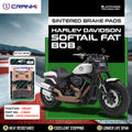 Sintered Brake Pads For Harley Davidson Softail Fat Bob (2018 Onwards) - Front - CB692 - 2 Sets - CRANK1