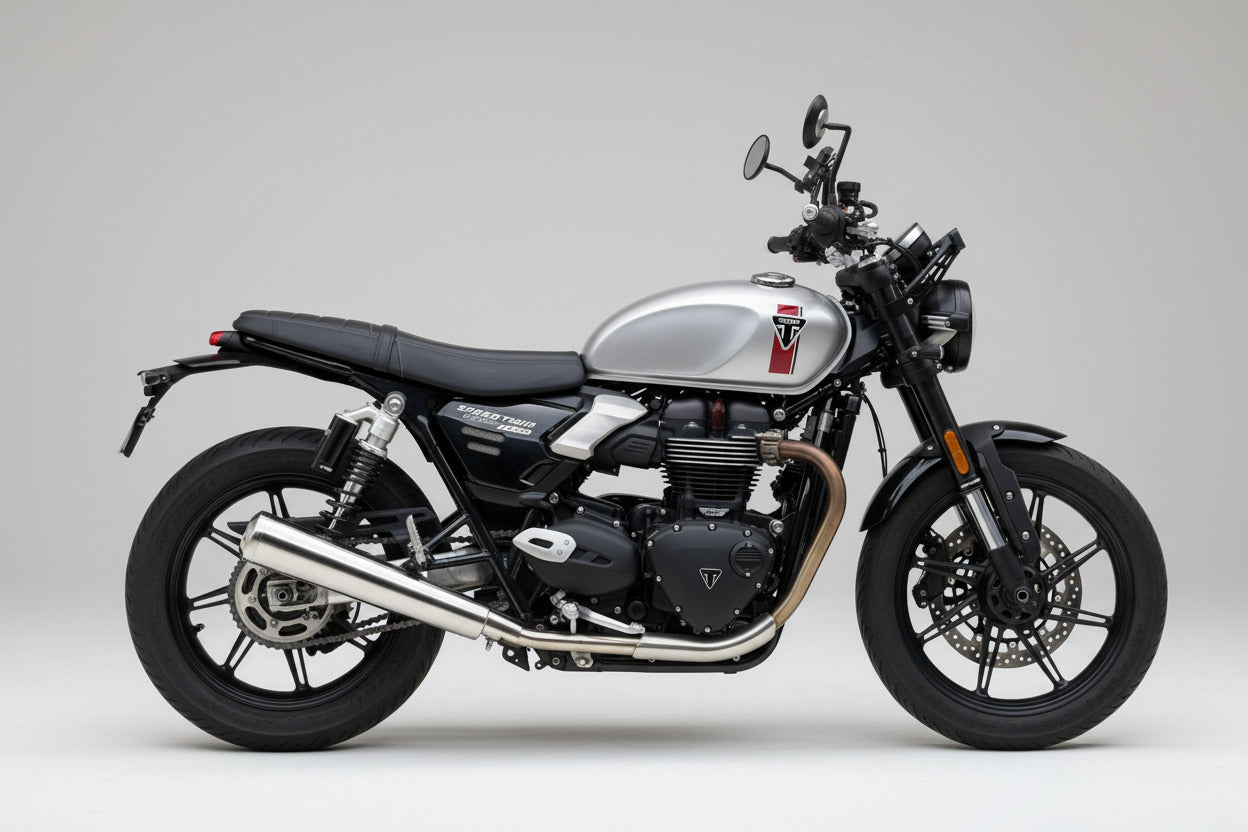 B-17 Bass Master Slipons for Triumph Speed Twin 900