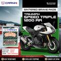 Sintered Brake Pads For Triumph Speed Triple 1200 RR (2021 Onwards) - Front - CB744 - 2 Sets - CRANK1