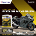 Ceramic Brake Pads For Suzuki Hayabusa (2013-2020) - Rear - CRM953 - 1 Set - CRANK1