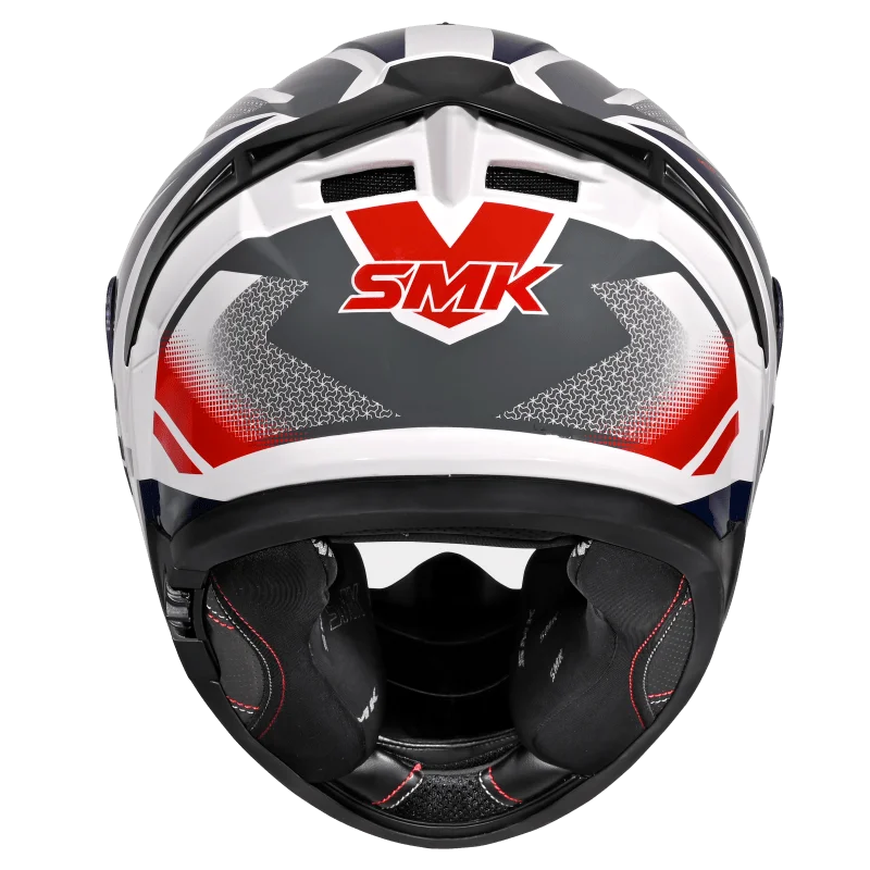SMK Typhoon Thorn Full Face Helmet | ECE 22.06 Certified Sport Touring Helmet - Graphics (GL136)