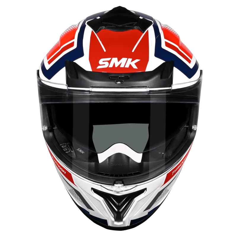 SMK Typhoon Thorn Full Face Helmet | ECE 22.06 Certified Sport Touring Helmet - Graphics (GL136)