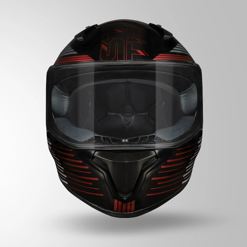 Studds Thunder D11 Decor Full Face Helmet with Spoiler | ISI & DOT Certified