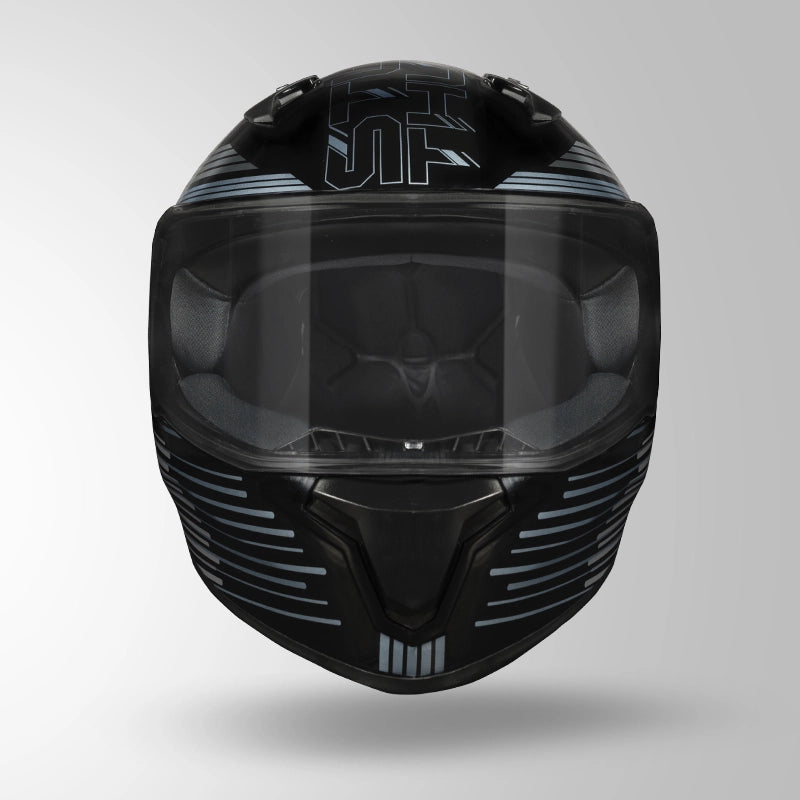 Studds Thunder D11 Decor Full Face Helmet with Spoiler | ISI & DOT Certified