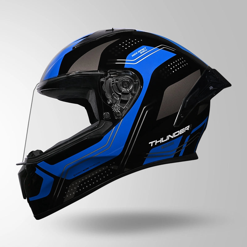 STUDDS Thunder D2 Draken Decor with Spoiler Full Face Helmet