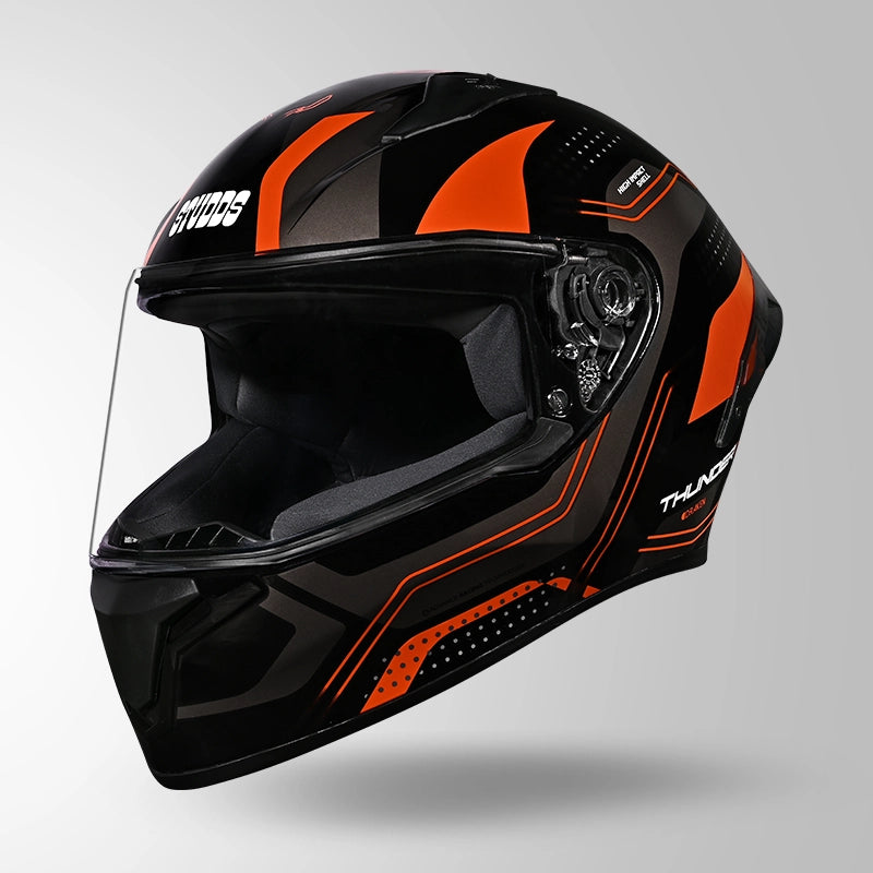 STUDDS Thunder D2 Draken Decor with Spoiler Full Face Helmet
