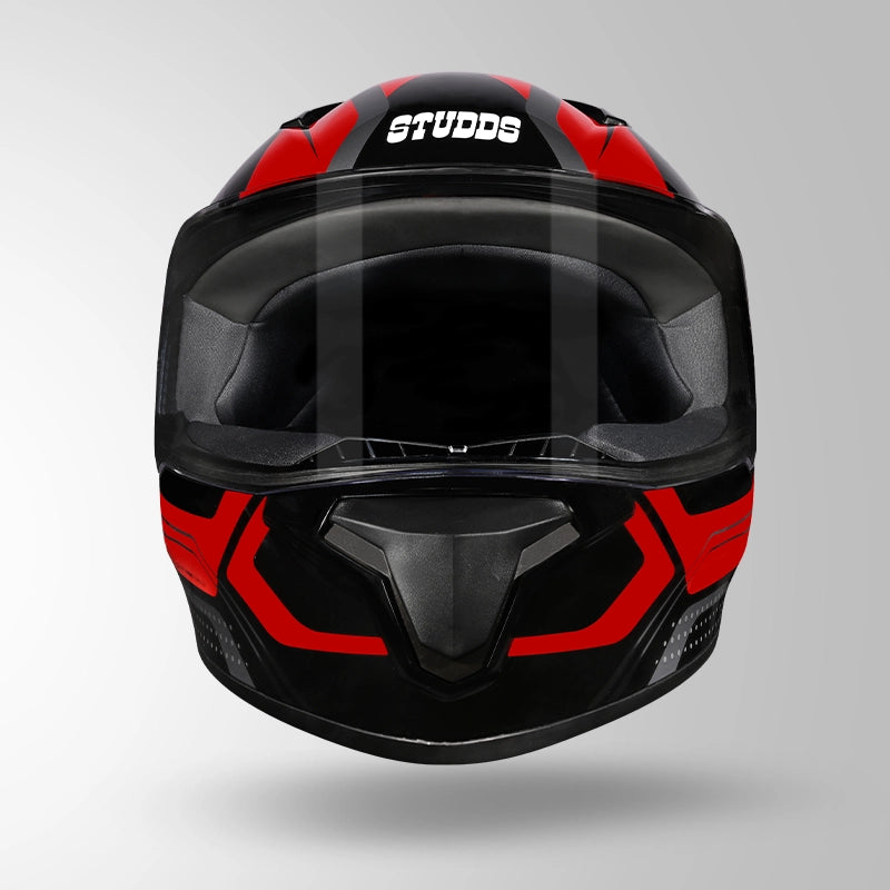 STUDDS Thunder D2 Draken Decor with Spoiler Full Face Helmet