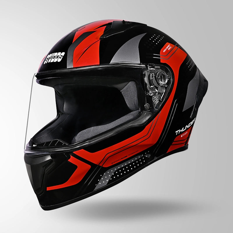 STUDDS Thunder D2 Draken Decor with Spoiler Full Face Helmet