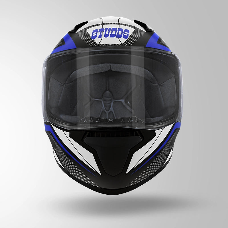STUDDS Thunder D4 Decor Full Face Helmet | ISI Certified Motorcycle Helmet