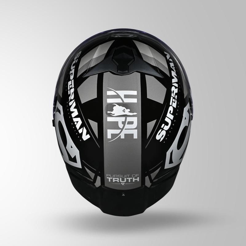 Studds Trooper Legacy Shield Flip-Up Full Face Helmet | ISI & DOT Certified Modular Helmet
