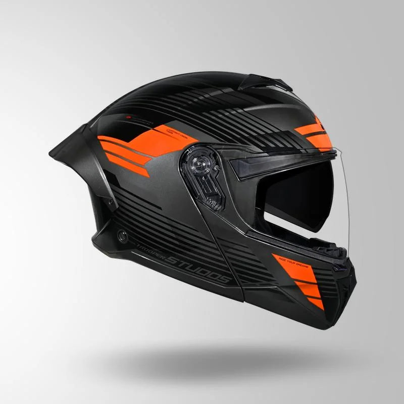 STUDDS Trooper Trail - Flip-Up Helmet - TTT Moto