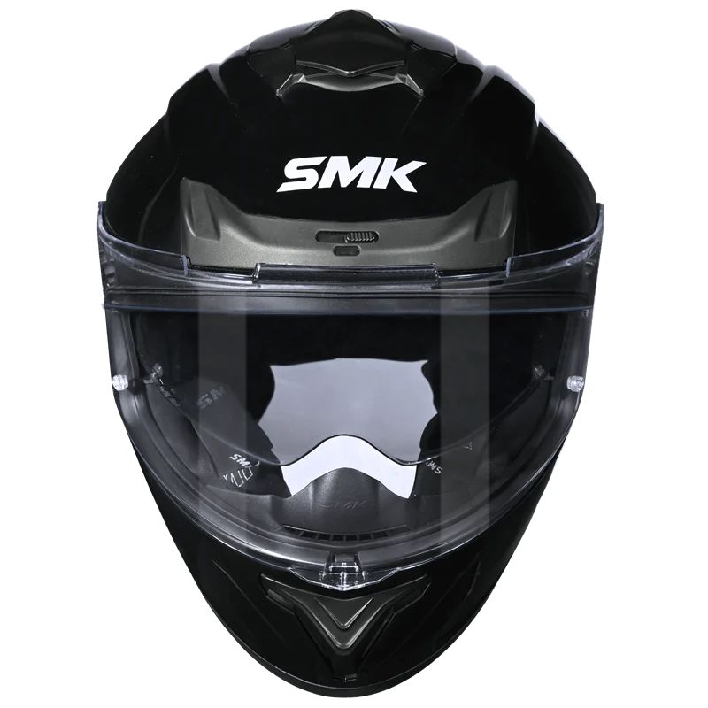 SMK Typhoon Solid Full Face Helmet – ECE 22.06, ISI & DOT Certified (GL200)