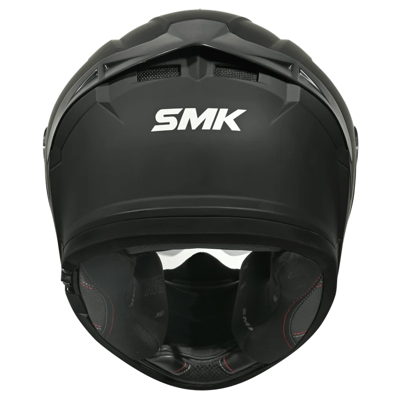 SMK Typhoon Solid Full Face Helmet – ECE 22.06, ISI & DOT Certified (MA200)
