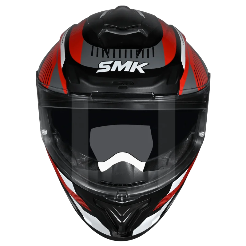 SMK Typhoon Sparko Full Face Helmet | ECE 22.06 Certified Sport Touring Helmet - GRPS (MA236)