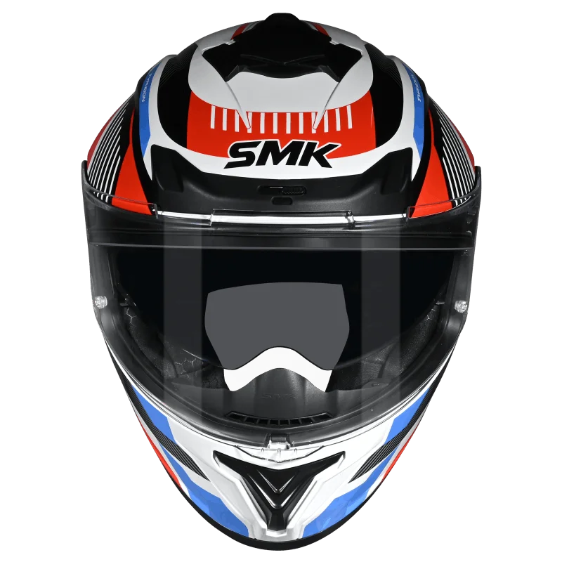 SMK Typhoon Sparko Full Face Helmet | ECE 22.06 Certified Sport Touring Helmet - Graphic (GL135)