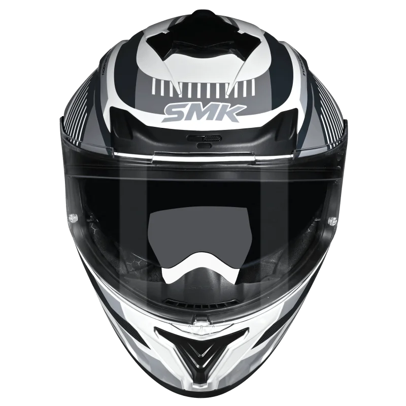 SMK Typhoon Sparko Full Face Helmet | ECE 22.06 Certified Sport Touring Helmet - GRPS (GL162)