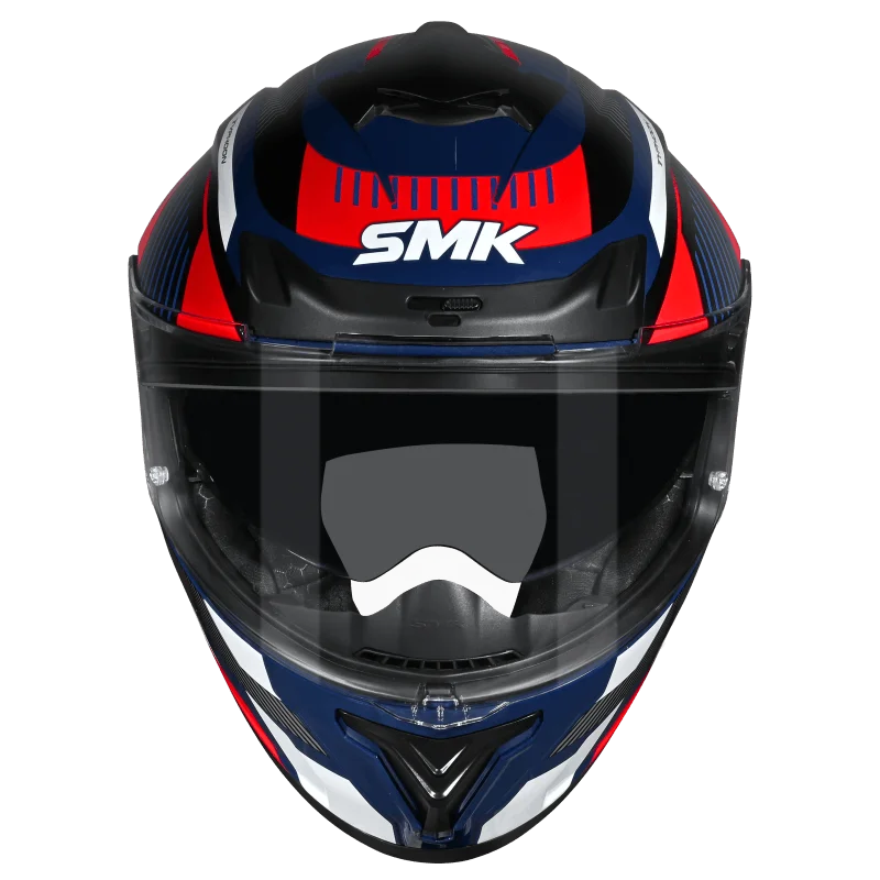 SMK Typhoon Sparko Full Face Helmet | ECE 22.06 Certified Sport Touring Helmet - Graphic (GL531)