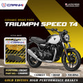 Ceramic Brake Pads For Triumph Speed T4 - Front - CRM859 - 1 Set - CRANK1