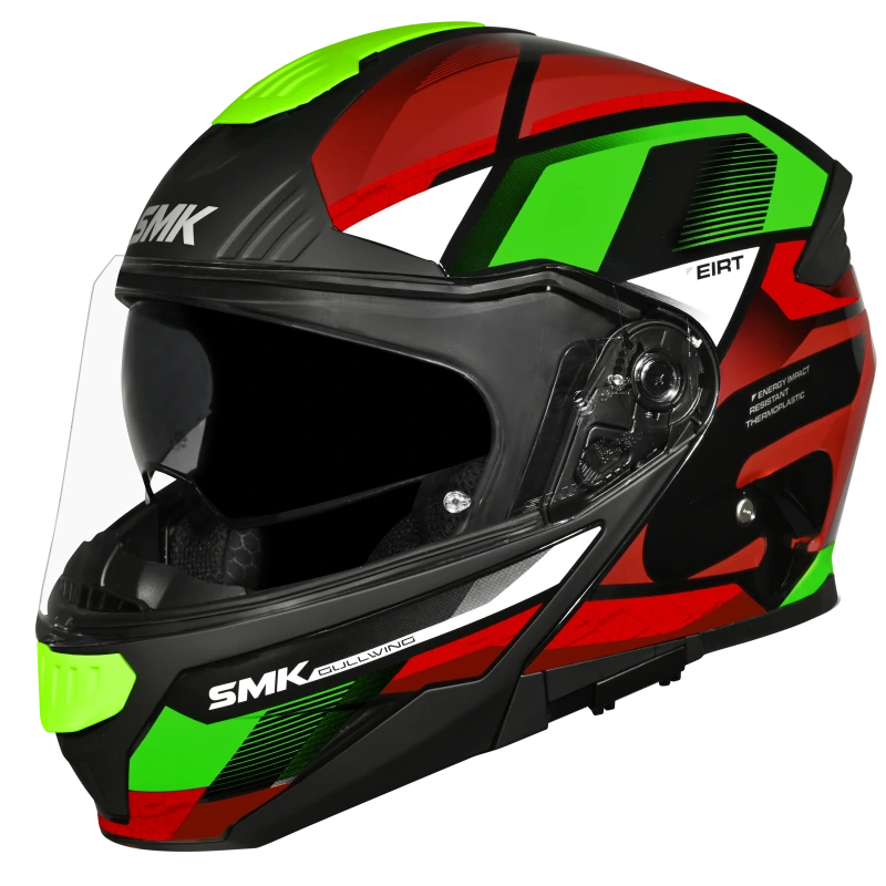 SMK Gullwing Venture Modular Flip-Up Helmet | ECE 22.06 P/J Certified GRPS (GL238)