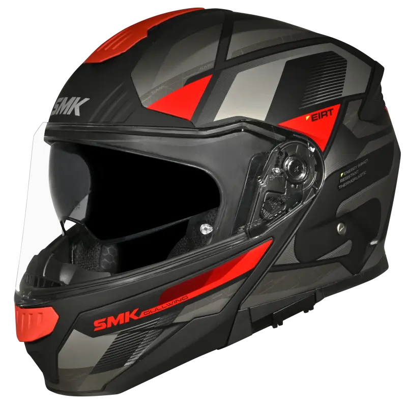 SMK Gullwing Venture Modular Flip-Up Helmet | ECE 22.06 P/J Certified GRPS (GL263)
